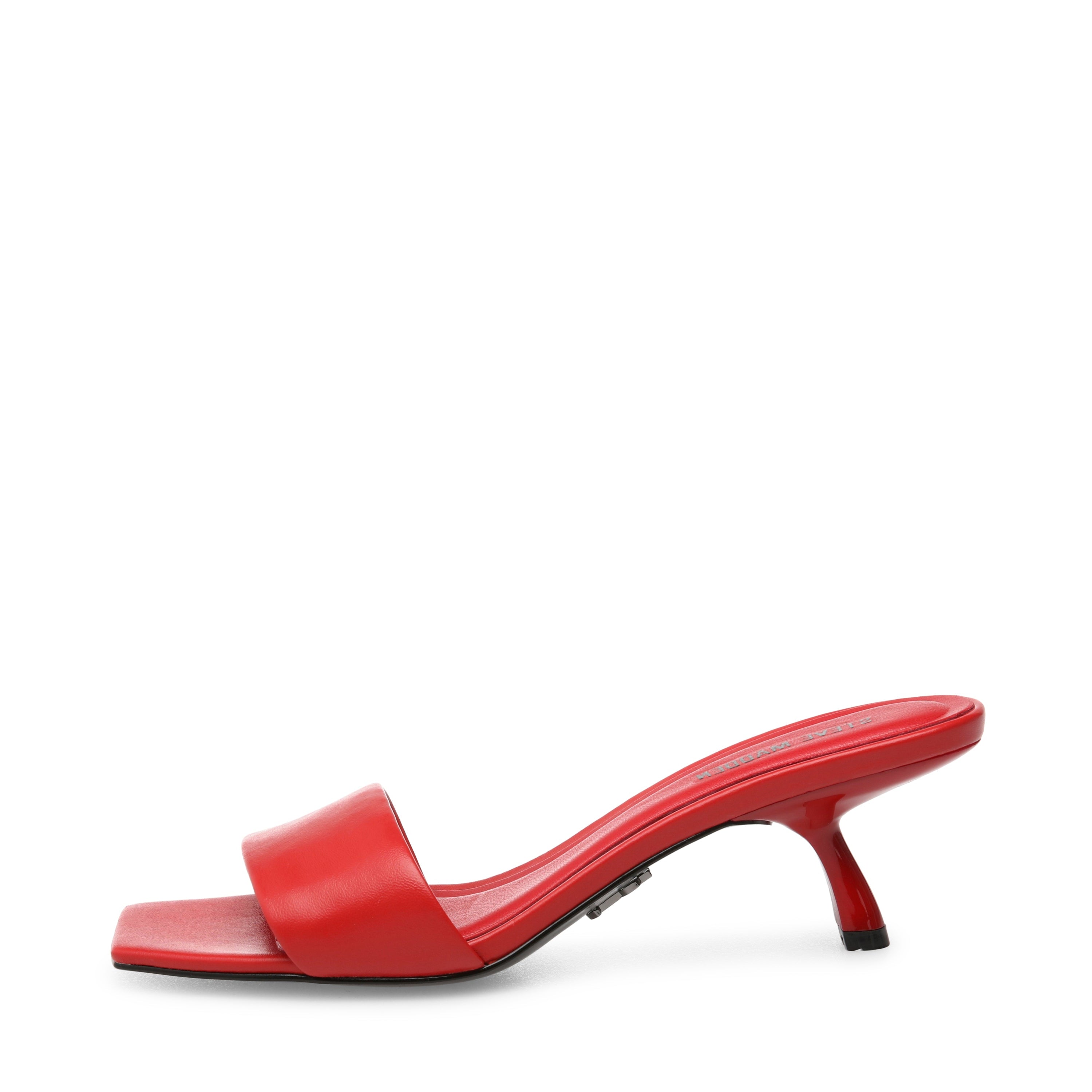 KOVERT RED LEATHER HEELS