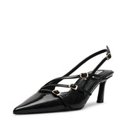 LIANA BLACK PATENT HEELS