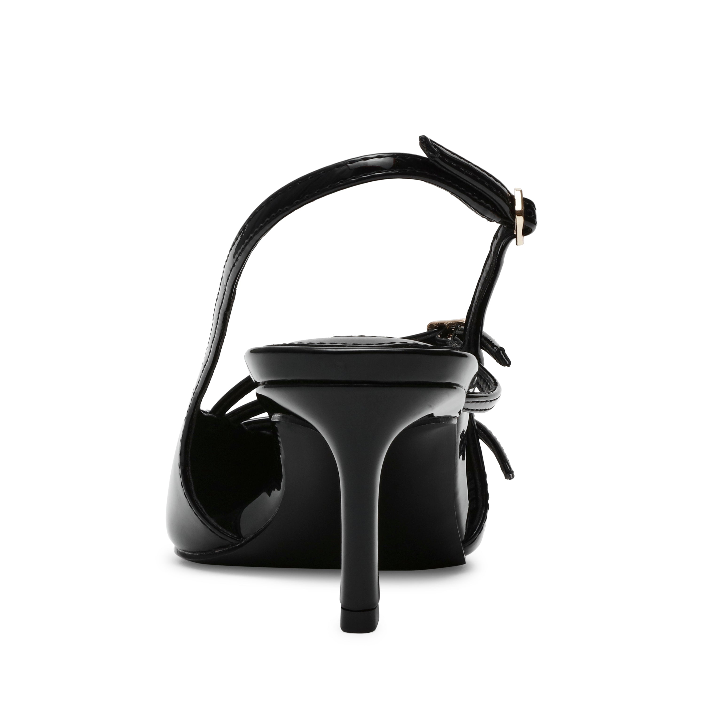 LIANA BLACK PATENT HEELS