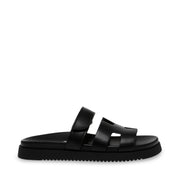 MAYVEN-CN BLACK ACTION LEATHER SANDAL