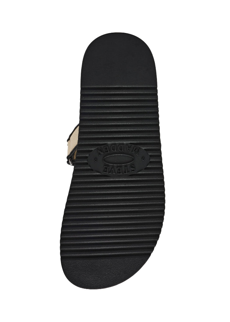 MISSILE NAT BLACK RAFFIA SANDAL