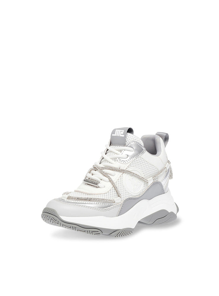 MOTOCROSS WHITE/GREY SNEAKERS