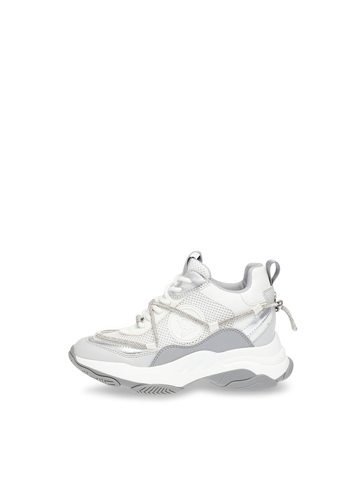 MOTOCROSS WHITE/GREY SNEAKERS