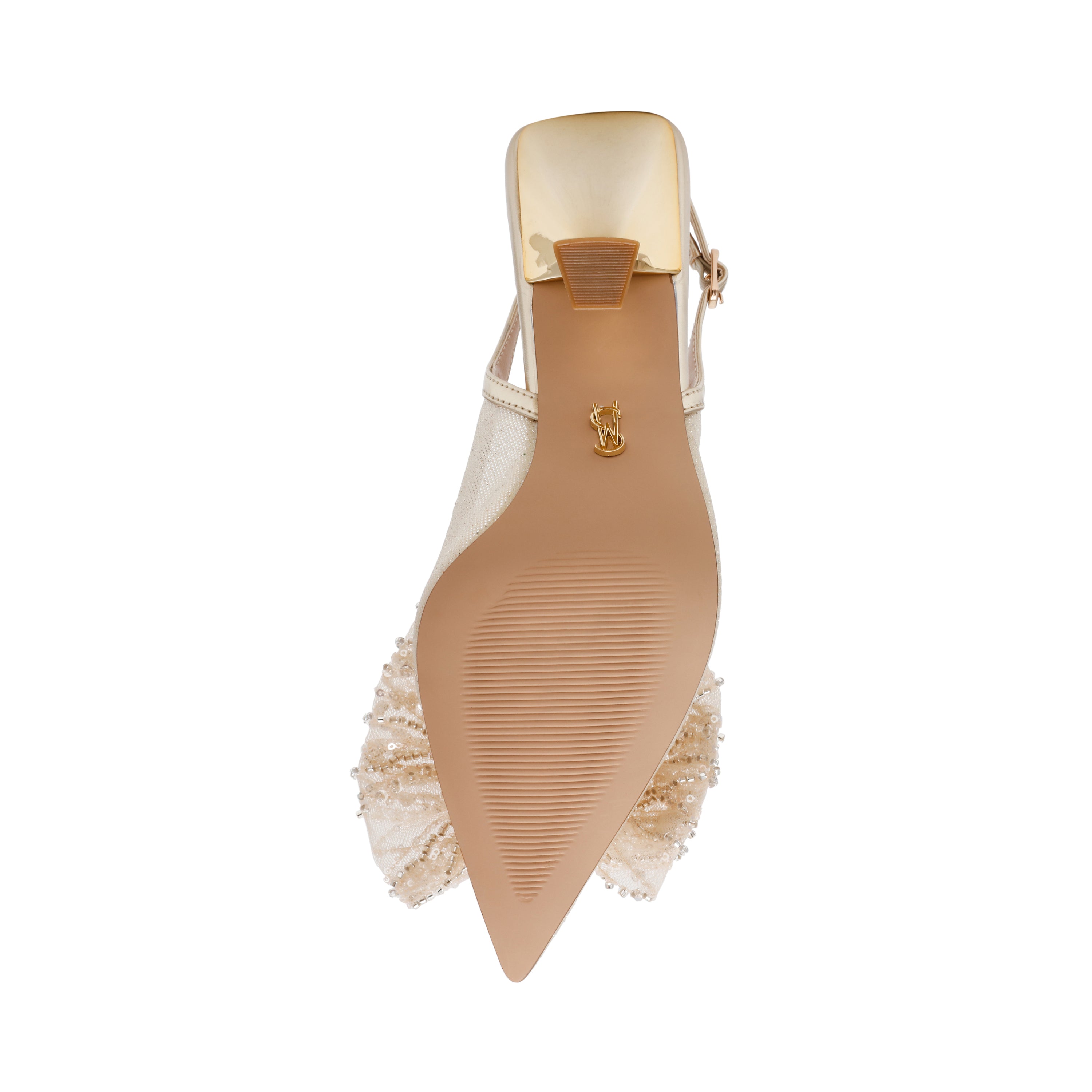 NIGHT-FALL GOLD HEELS