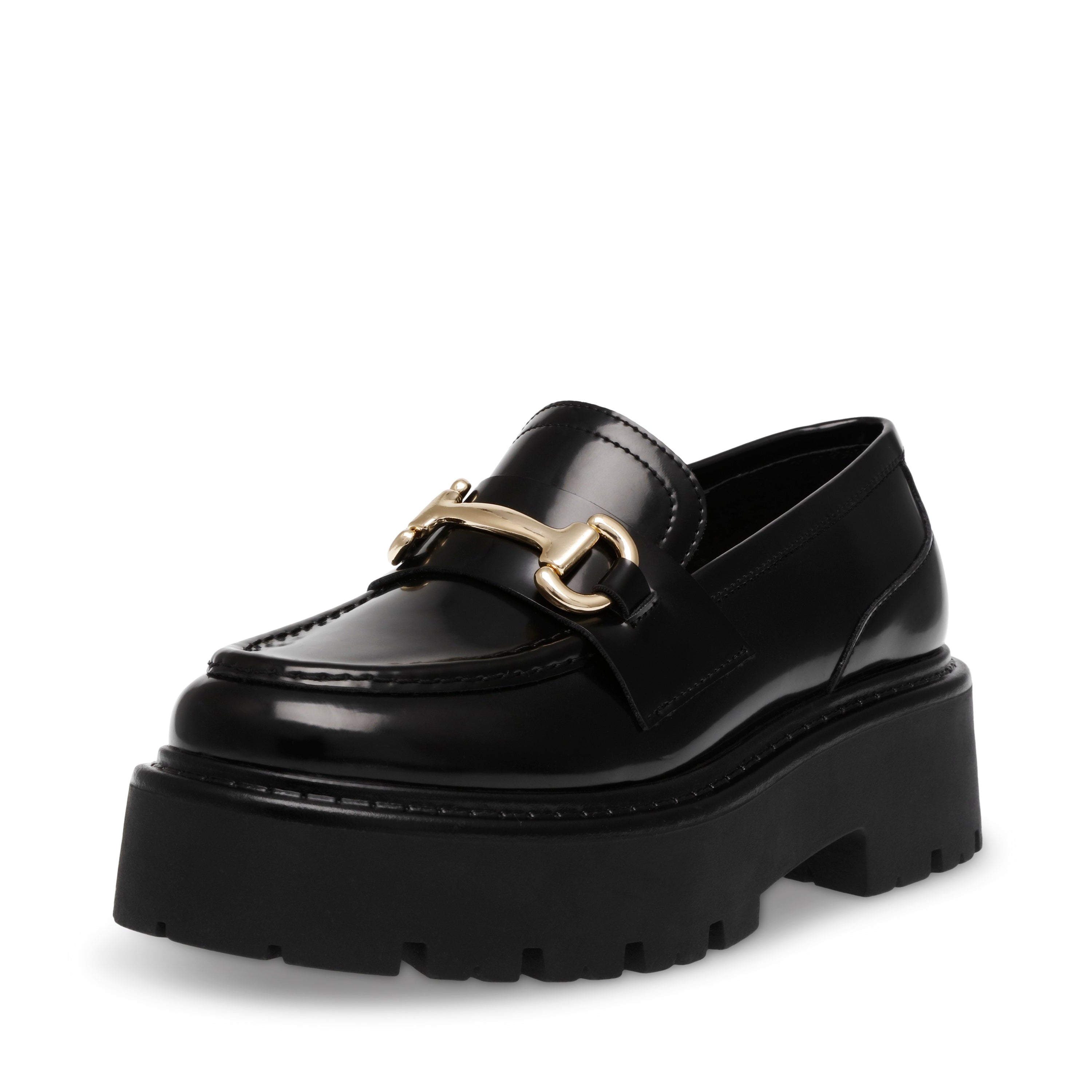 OCCUPY BLK ACTION LTHR LOAFERS