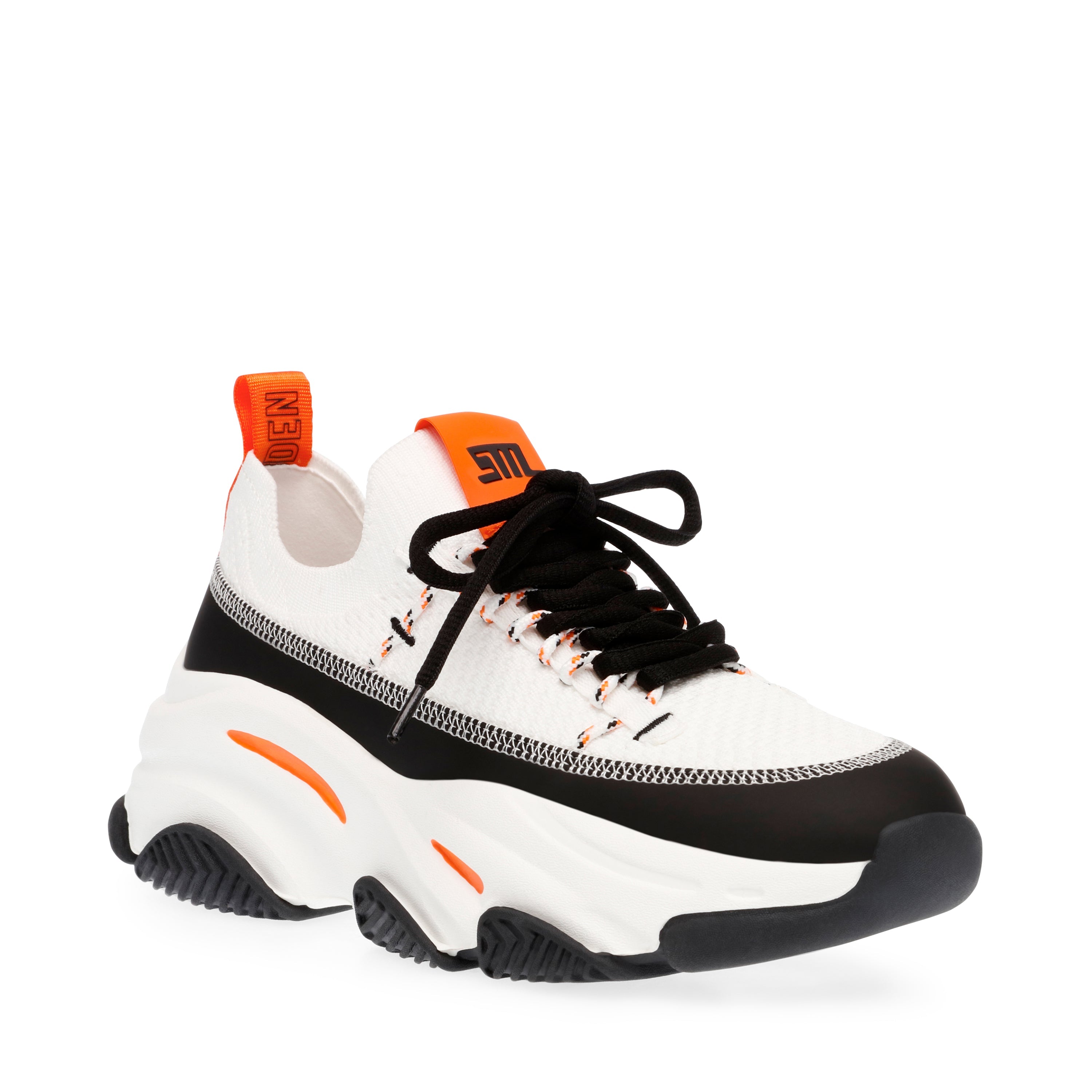 PLAYMAKER WHITE/ORANGE SNEAKERS