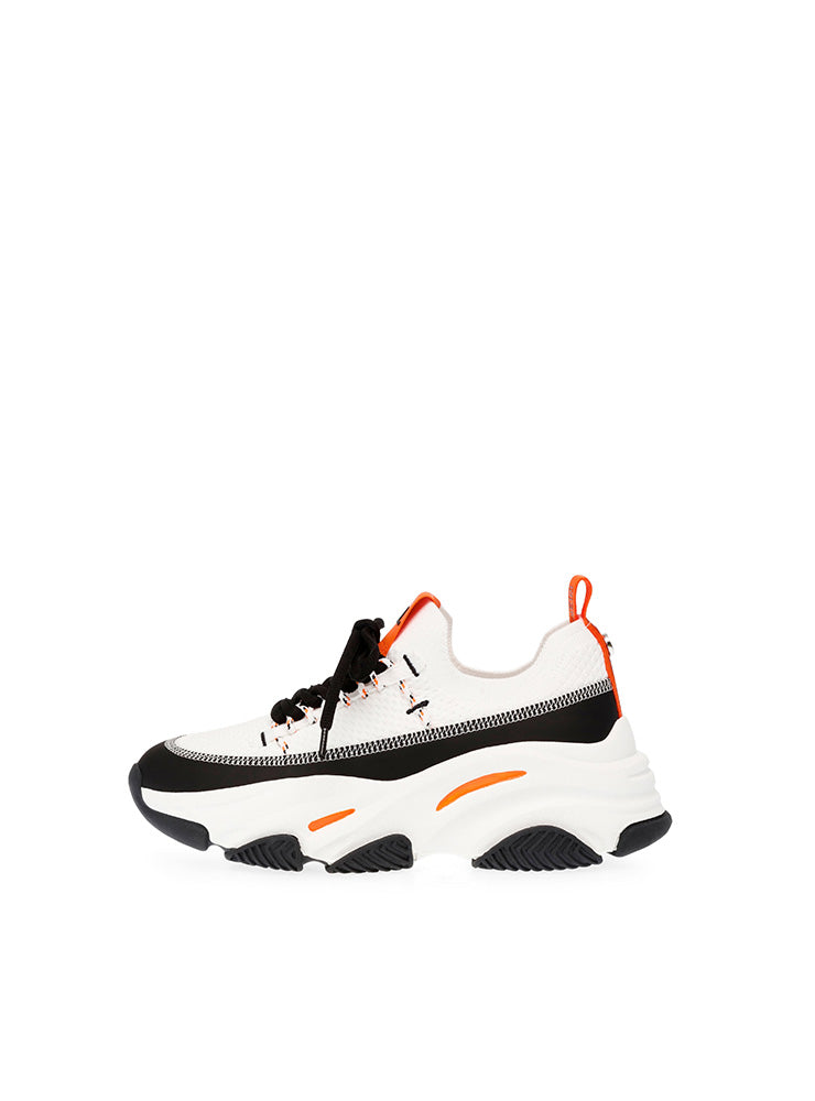PLAYMAKER WHITE/ORANGE SNEAKERS