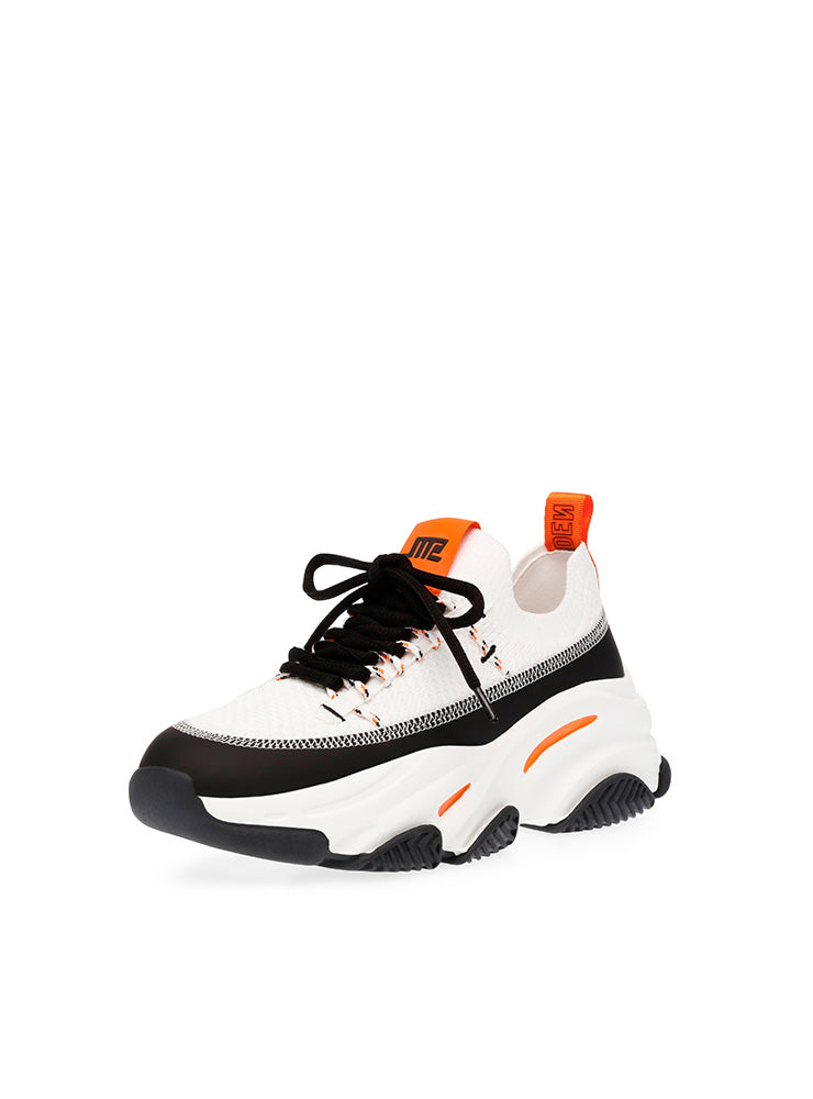 PLAYMAKER WHITE/ORANGE SNEAKERS