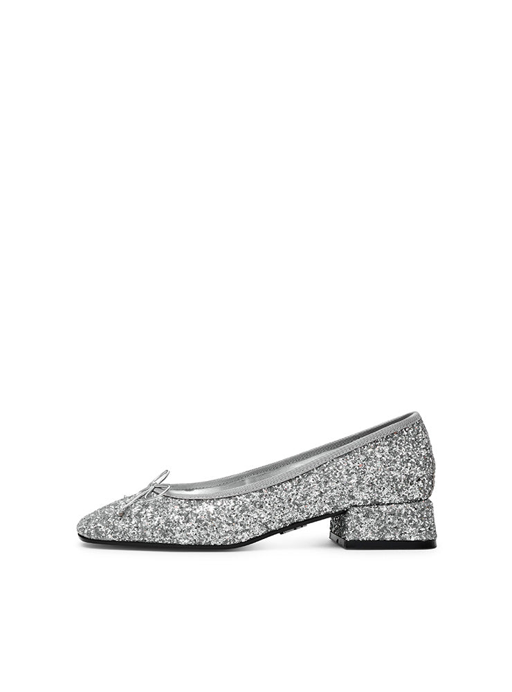 PROSECCO SILVER GLITTER