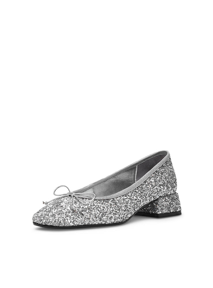 PROSECCO SILVER GLITTER
