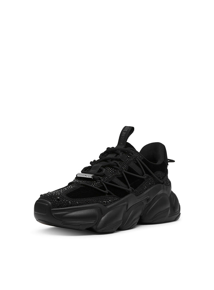 SPECTATOR-R BLACK SNEAKERS