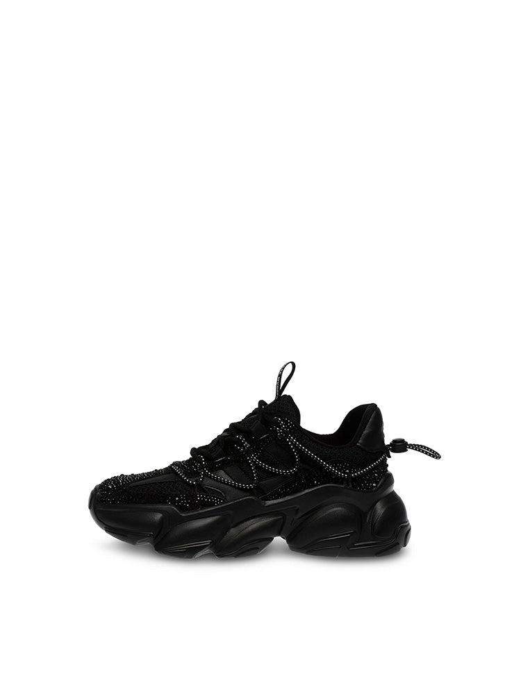 SPECTATOR-R BLACK SNEAKERS