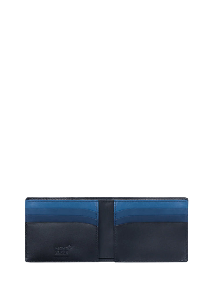 WALLET 6CC BLUE MONTBLANC MEISTERSTÜCK