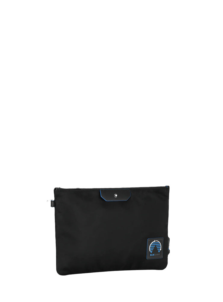 MONTBLANC BLUE SPIRIT MEDIUM POUCH