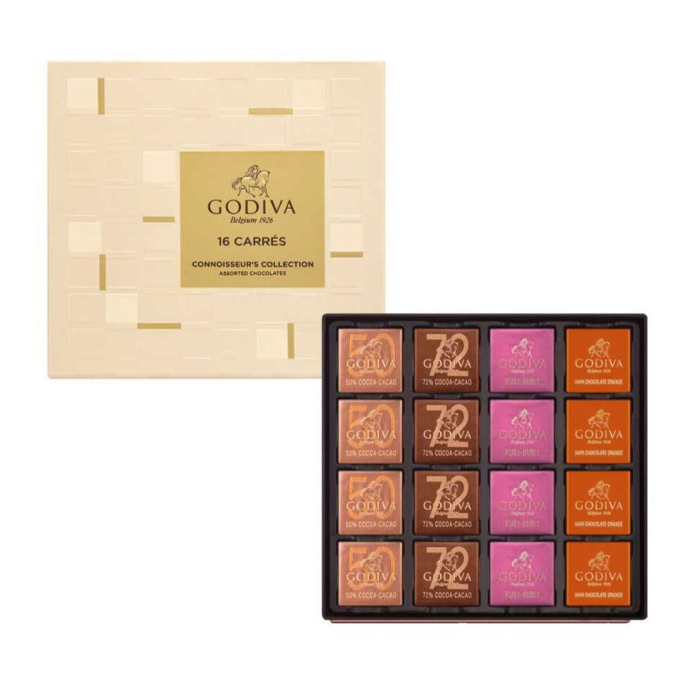 Assorted Chocolate Carré Collection 16pcs
