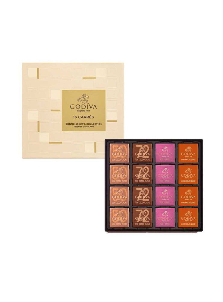 Assorted Chocolate Carré Collection 16pcs
