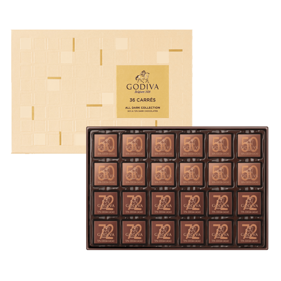 Milk Chocolate Carré Collection 36 pcs