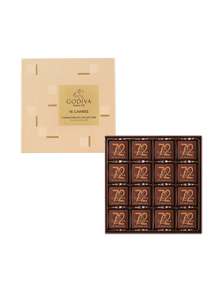 Chocolate Carré Collection Dark 72% 16 pcs