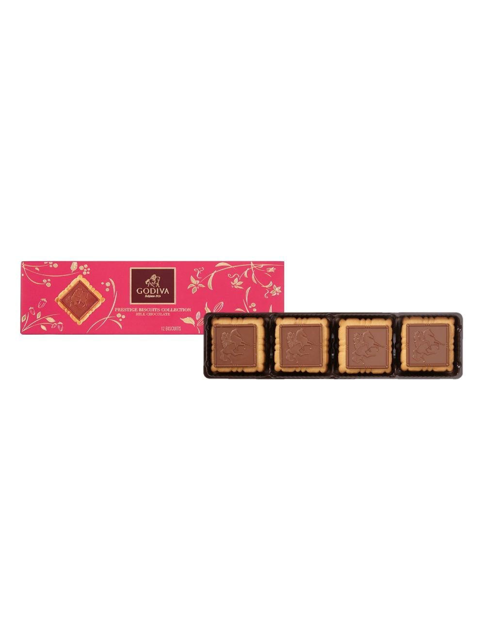 Lady Godiva Milk Chocolate Biscuits 12 pcs