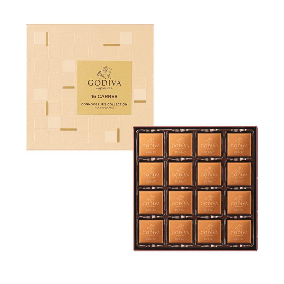 Milk Chocolate Carré Collection 16 pcs