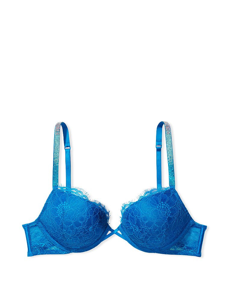 Victoria's Secret Very Sexy Push Up Bra, Adds 1 Cup, Shine Strap, Bras for  Women (32A-38DD)