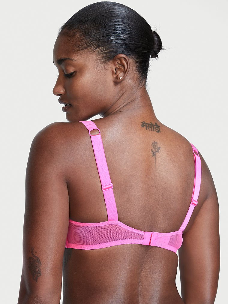 Very Sexy Lace Shine Strap Push-Up Bra
