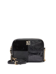 Noir Patchwork Crossbody Bags