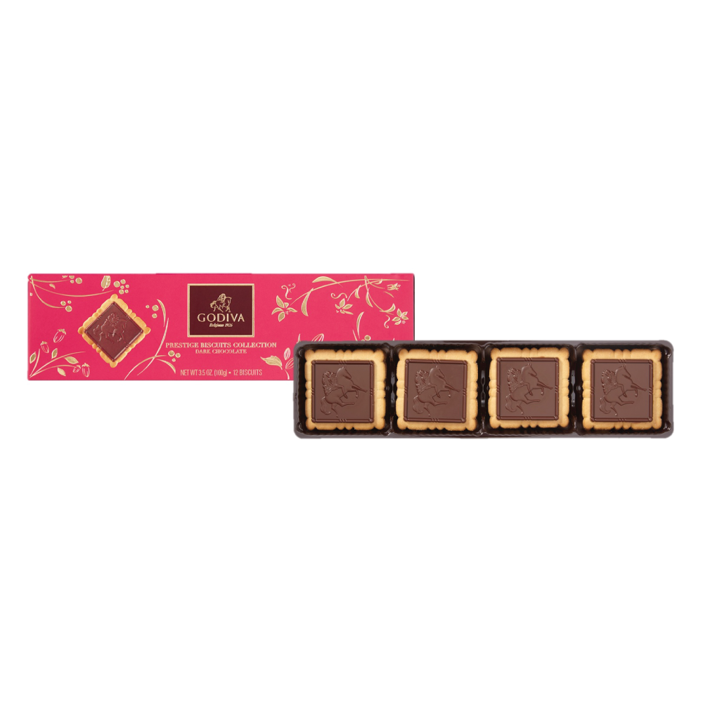 Dark Chocolate Biscuits 12 pcs