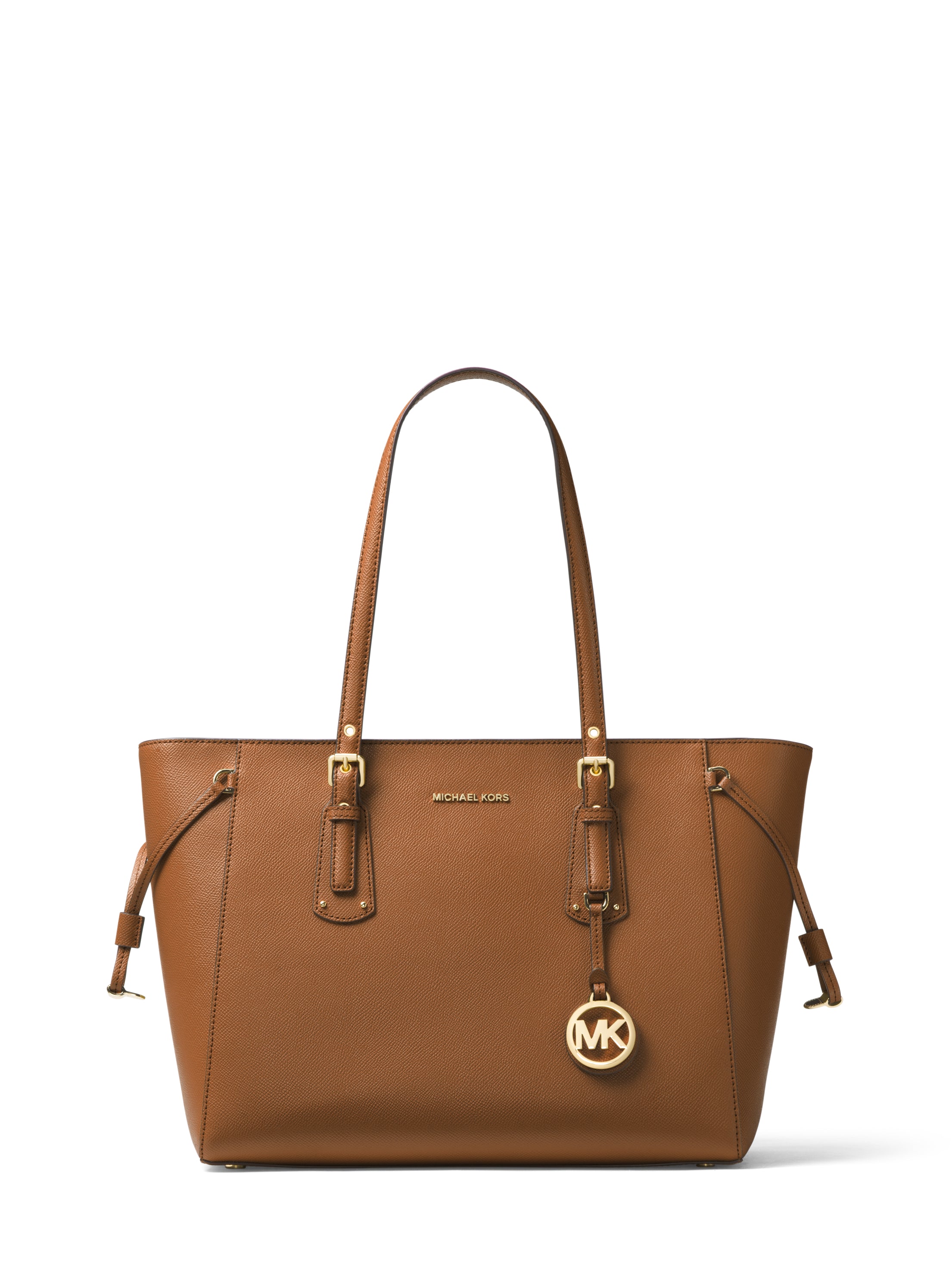 Michael Michael Kors Voyager Medium Crossgrain Leather Tote Bag