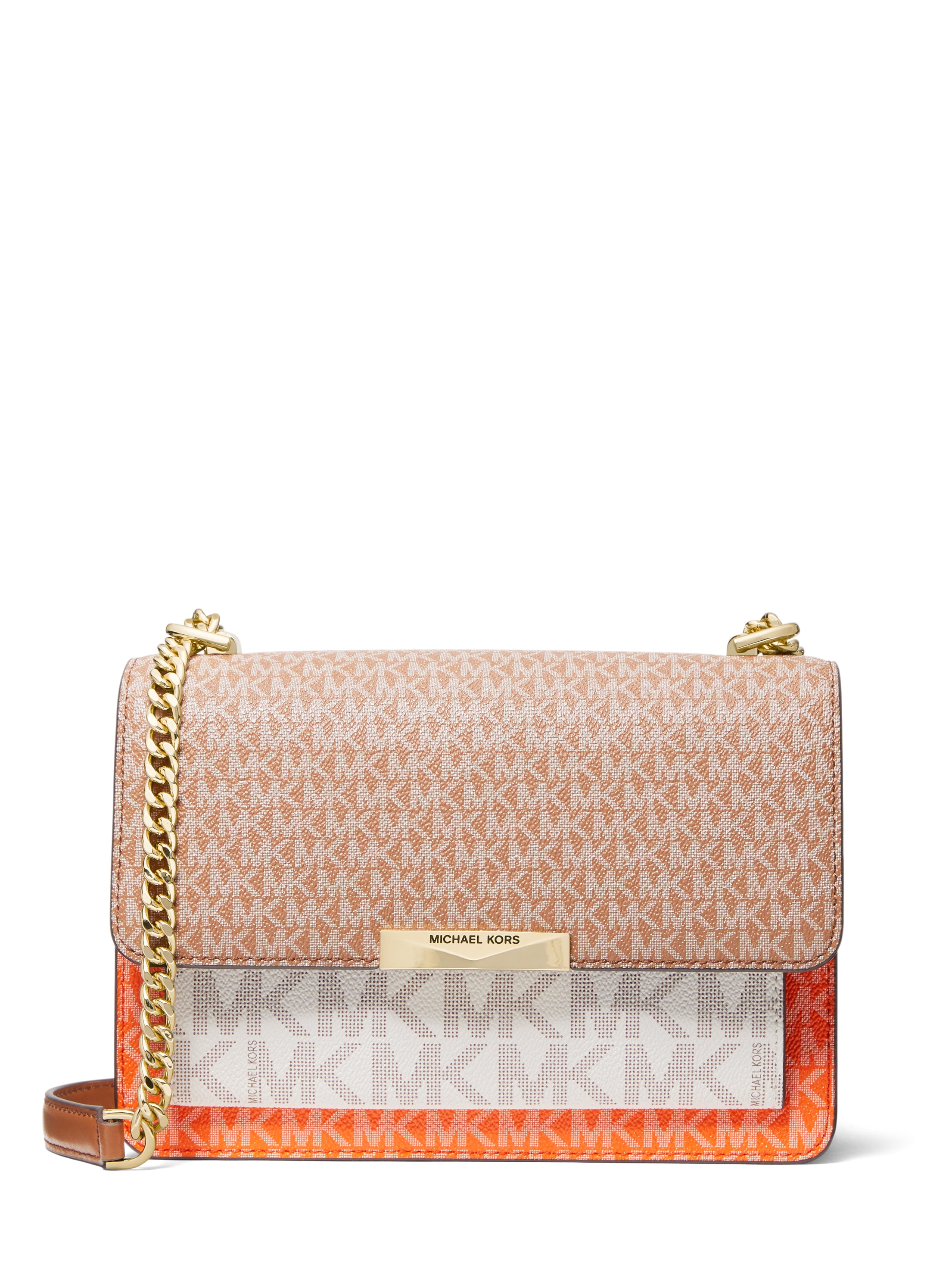 Jade large tri color leather crossbody Clearance