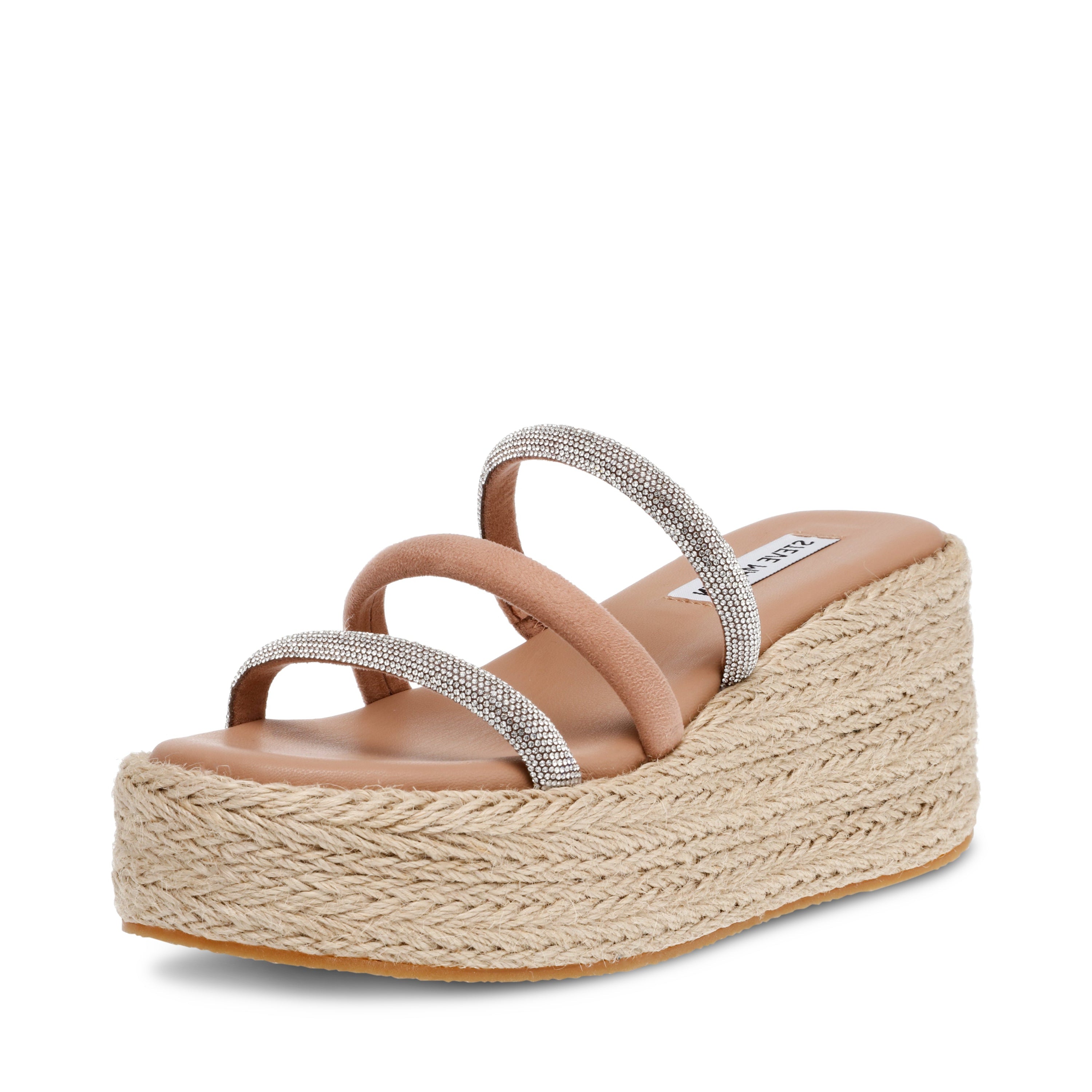 KEY WEST NATURAL/SILVER SANDALS