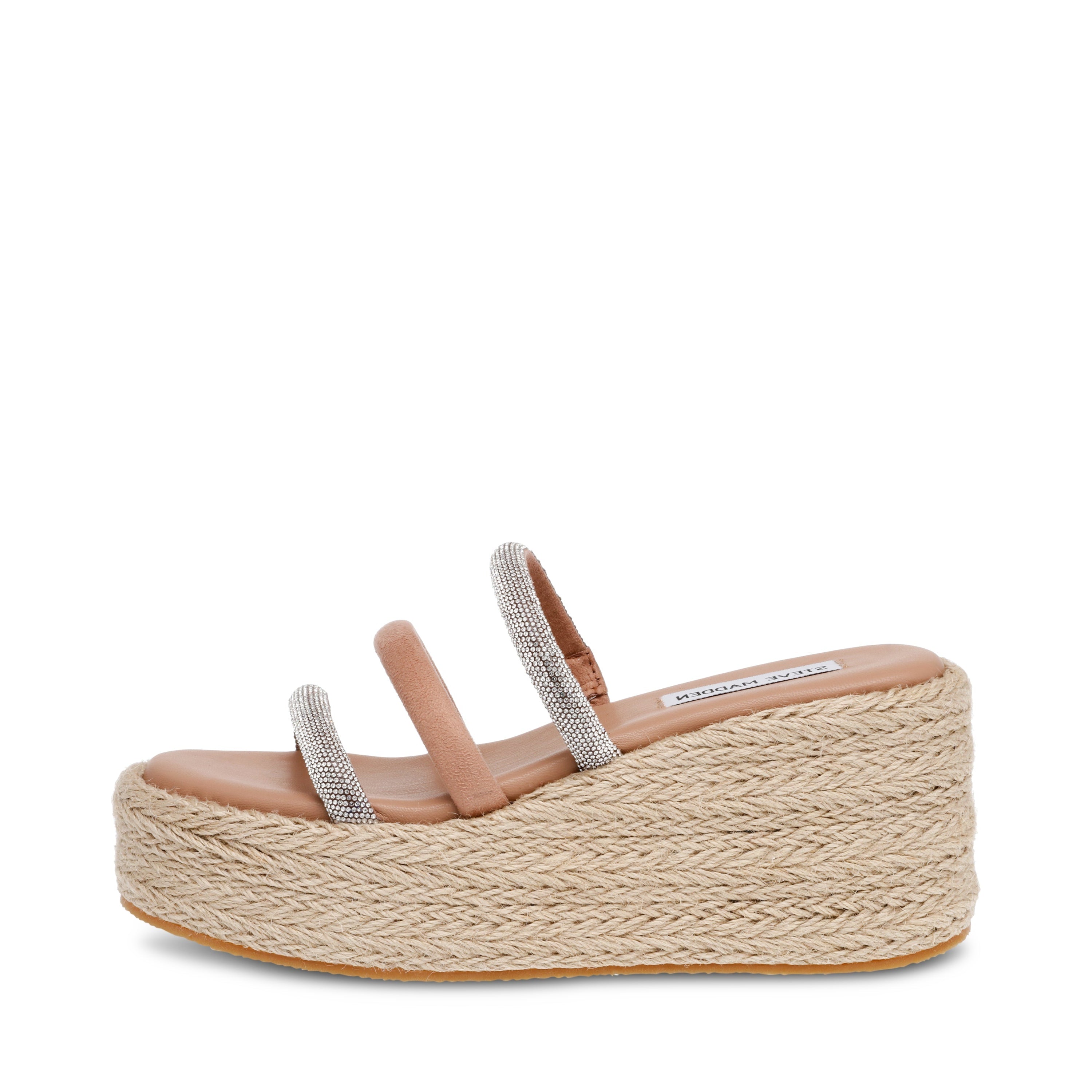 KEY WEST NATURAL/SILVER SANDALS