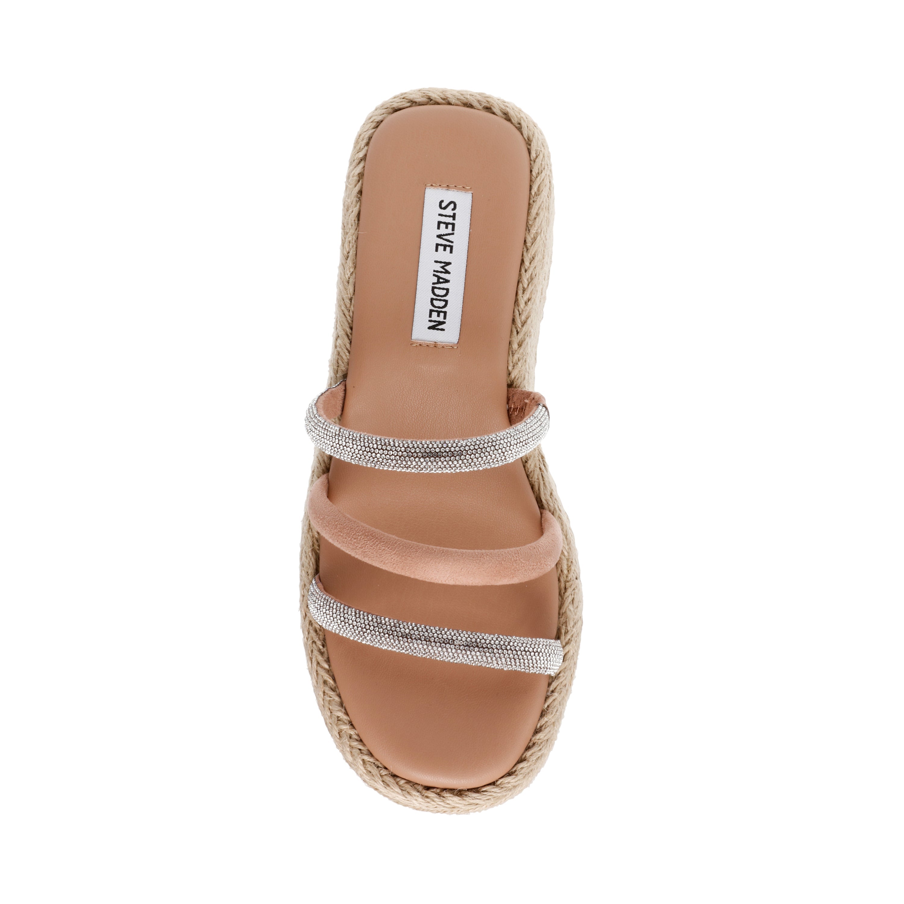 KEY WEST NATURAL/SILVER SANDALS