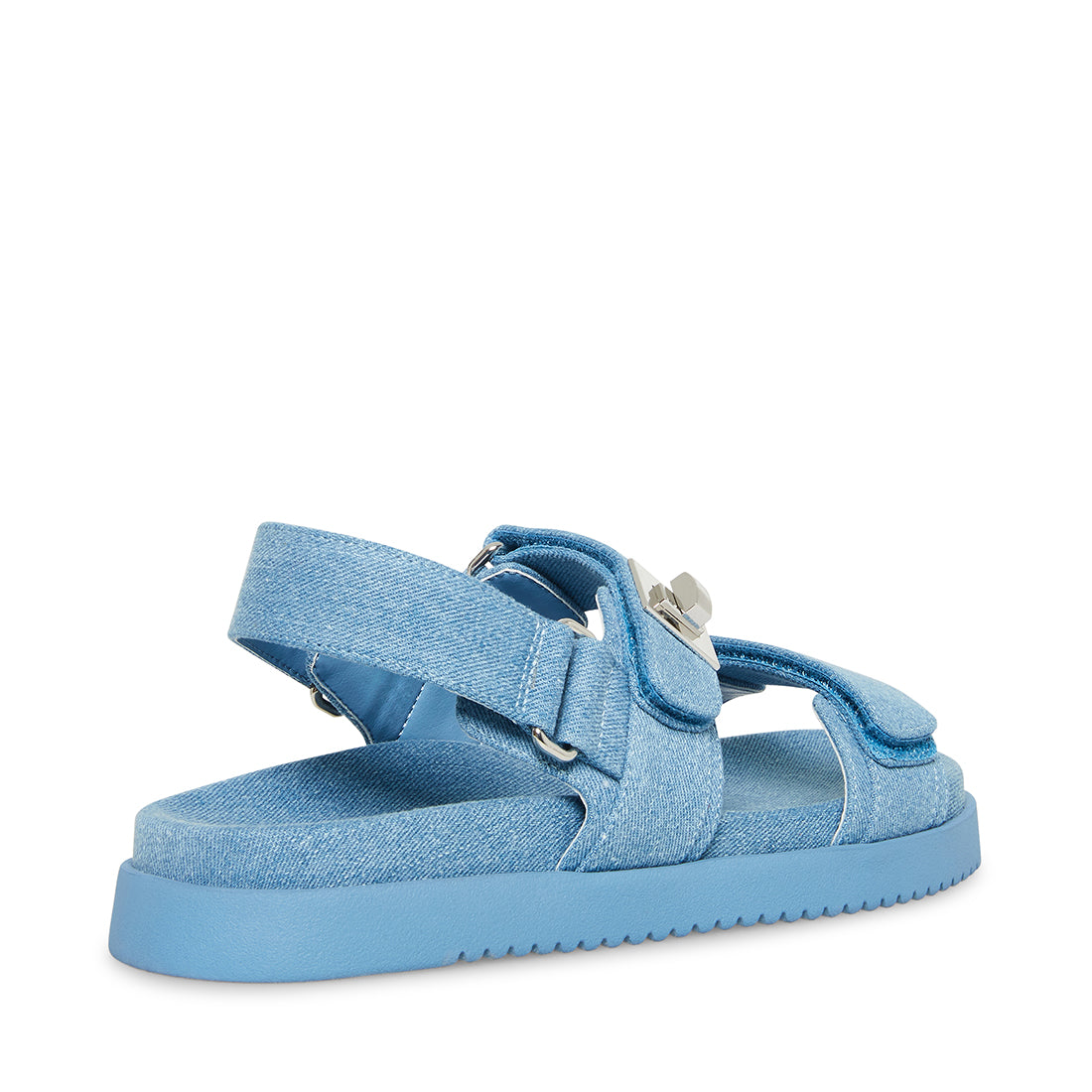 MONA DENIM FABRIC SANDALS