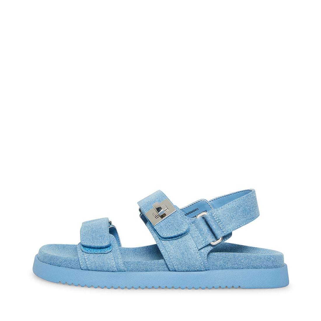 MONA DENIM FABRIC SANDALS