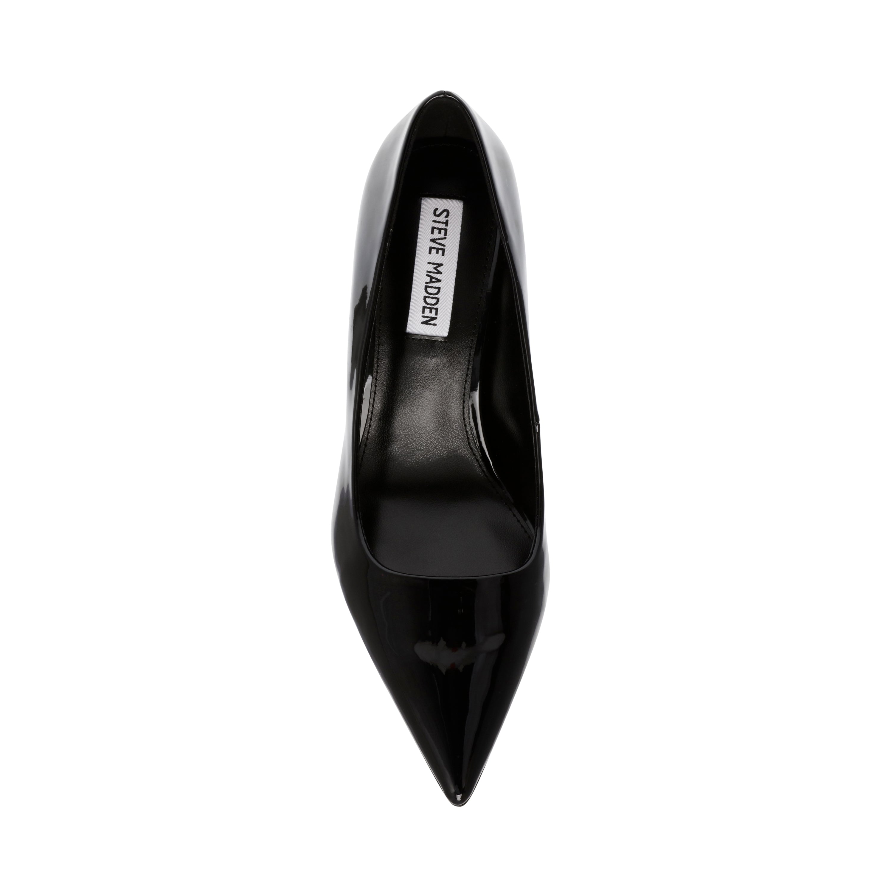 PROPHECY BLACK PATENT HEELS