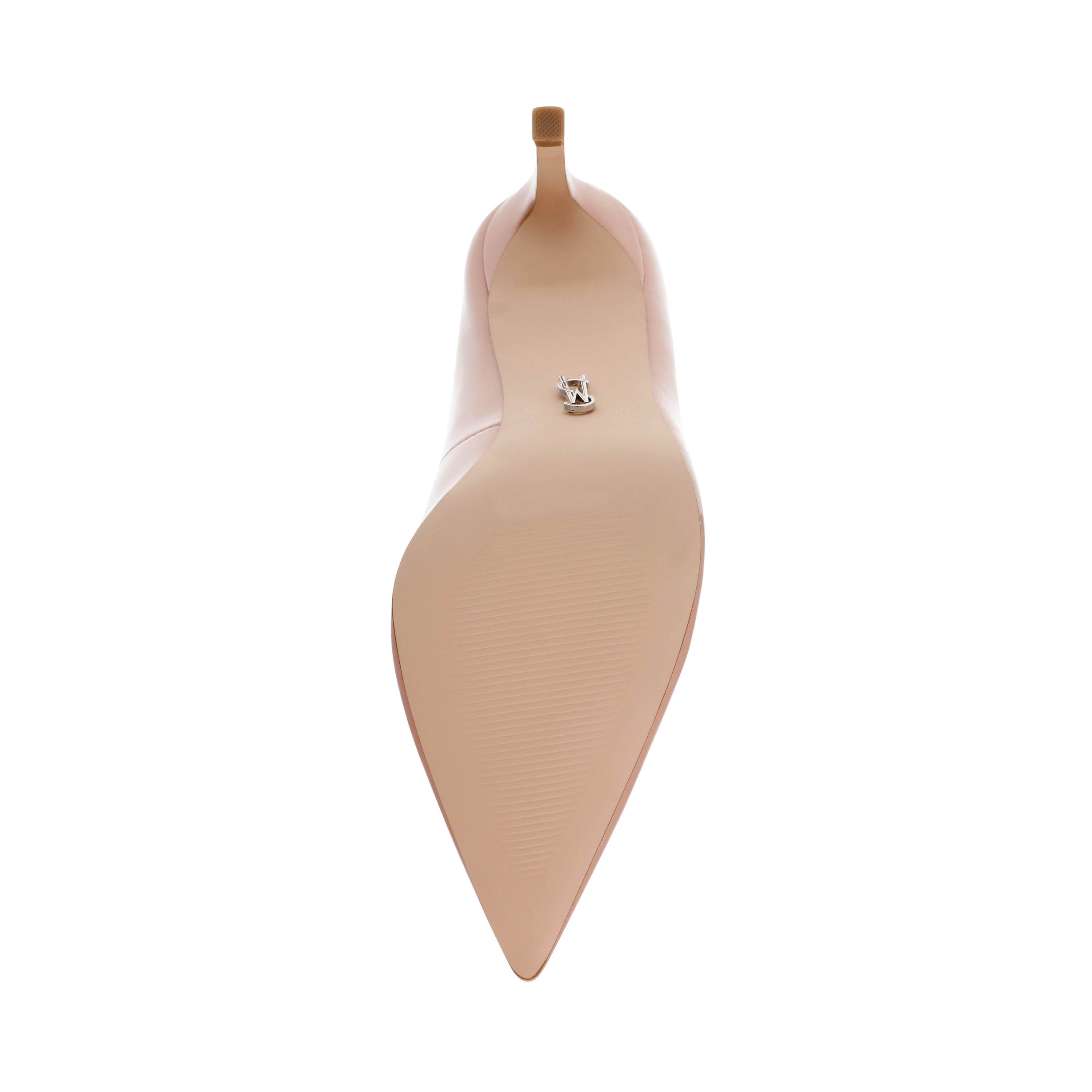 PROPHECY BLUSH PATENT HEELS