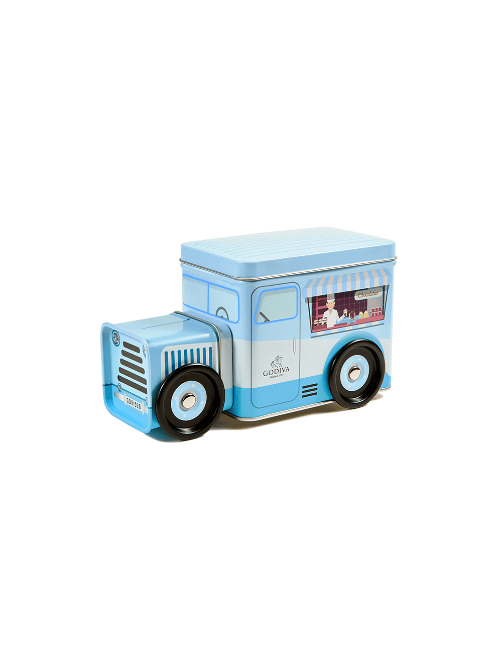 Godiva Heritage Blue Van